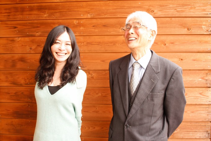【写真】笑顔でインタビューに応えるいぶきさんとりゅういちさん。
