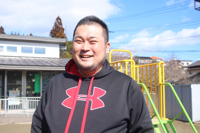 【写真】爽やかな笑顔のおかだたいようさん