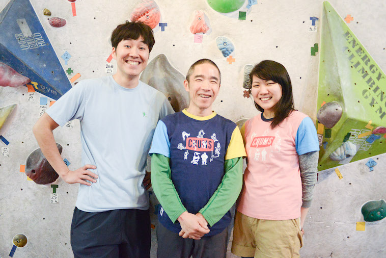 【写真】笑顔の水谷さんと内田さん、こばやしこういちろうさん