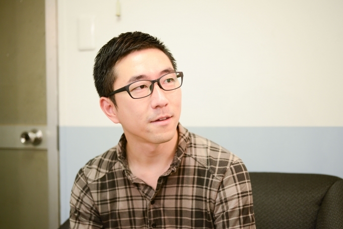 【写真】当時のことを思い出し、少し噛み締めながら話すいわもとゆうきさん