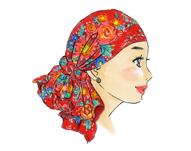 【イラスト】スカーフ完成前のイメージ図