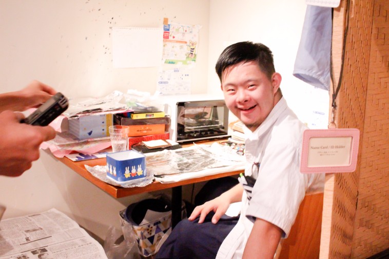 【写真】爽やかな笑顔を向けてくれるしょうへいくん