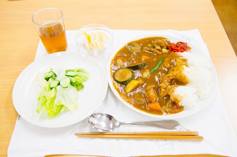 【写真】キッチンユニットの方々がつくったランチ